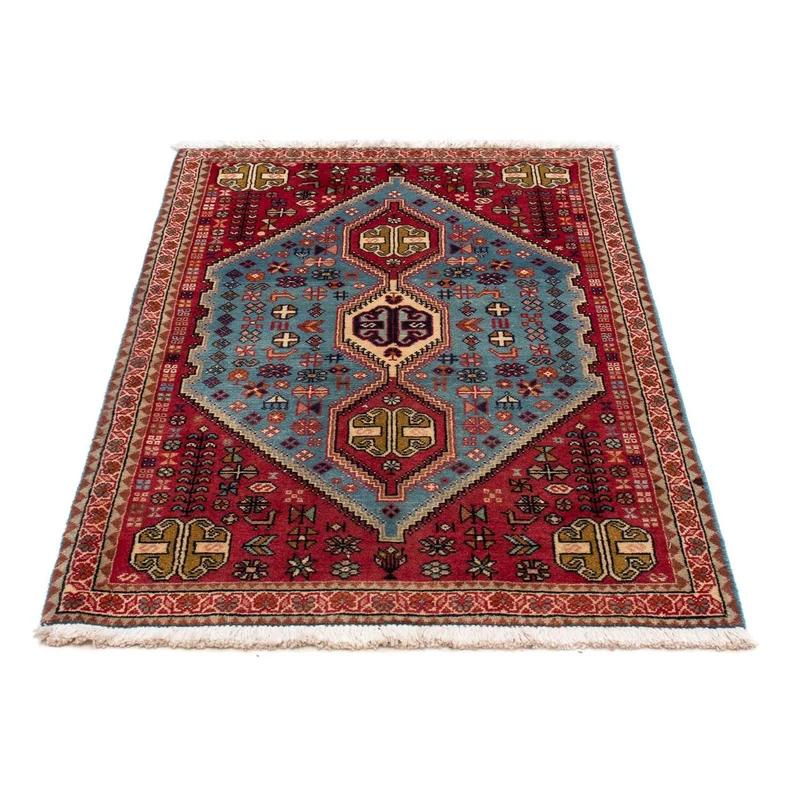 Abadeh Teppich 80x124cm - Perserteppich - hellrot