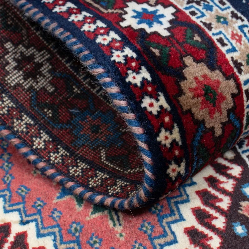 Yalameh Teppich 80x190cm - Perserteppich - dunkelblau
