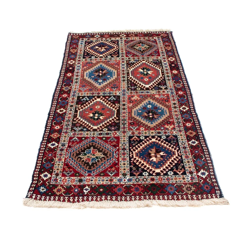 Yalameh Teppich 80x190cm - Perserteppich - dunkelblau