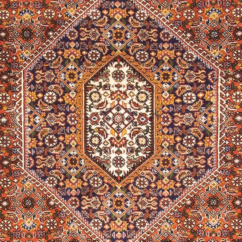 Bidjar - Zanjan Teppich 112x173cm - Perserteppich - rosa