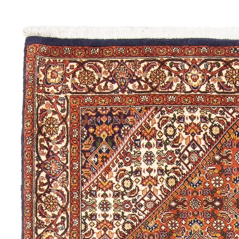 Bidjar - Zanjan Teppich 112x173cm - Perserteppich - rosa