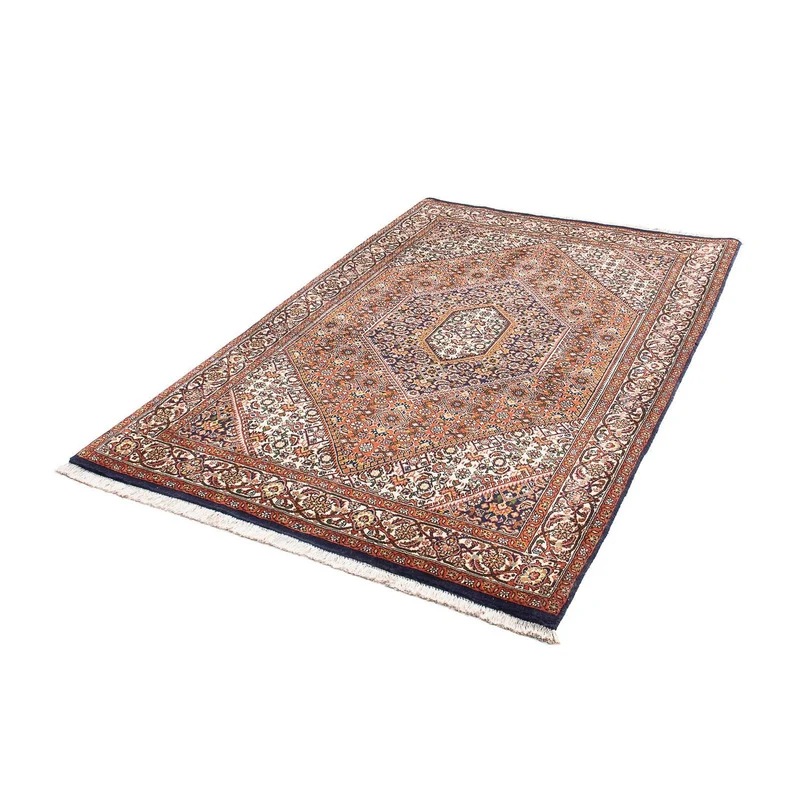 Bidjar - Zanjan Teppich 112x173cm - Perserteppich - rosa