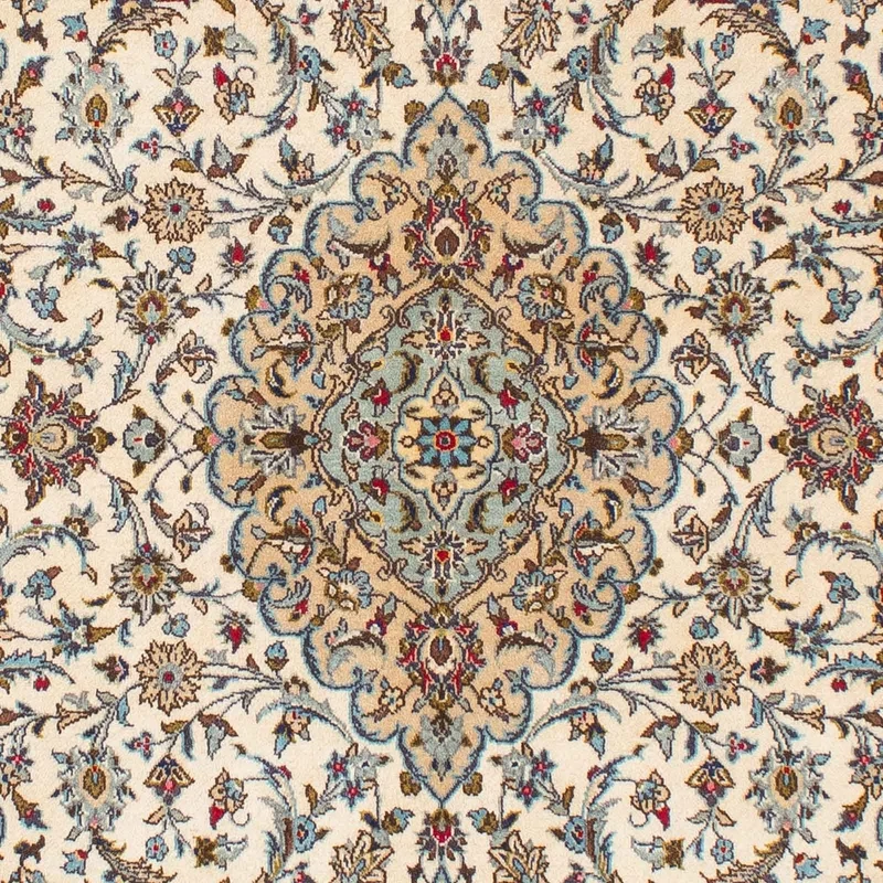 Keshan Teppich 142x216cm - Perserteppich - beige