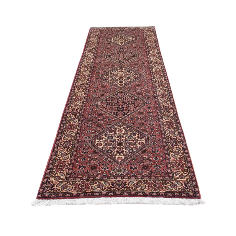 Bidjar Teppich 83x310cm - Perserteppich - hellrot