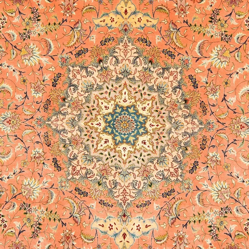 Perserteppich - Täbriz - Royal 202 x 310 cm Flur Läufer