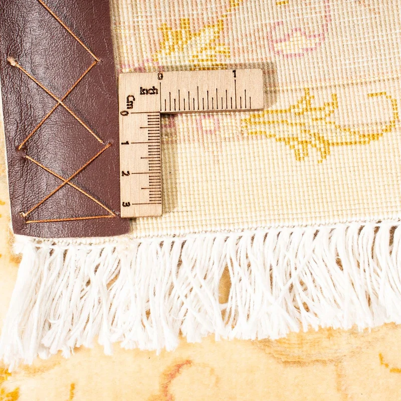 Täbriz - 50 Raj Teppich 205x300cm - Perserteppich - hellbraun