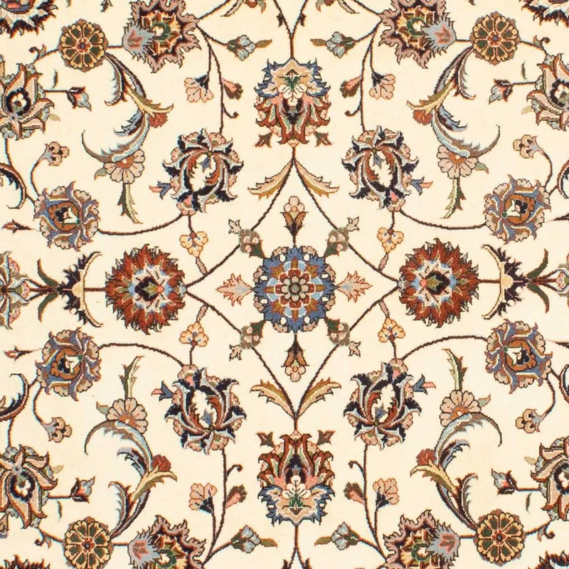 Kaschmar Teppich 195x298cm - Perserteppich - beige