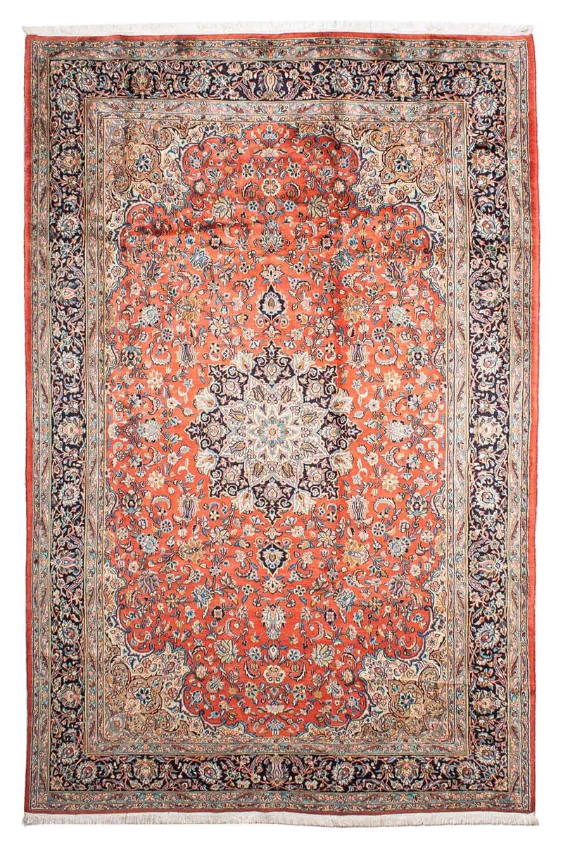 Sarough Teppich 198x294cm - Perserteppich - rost