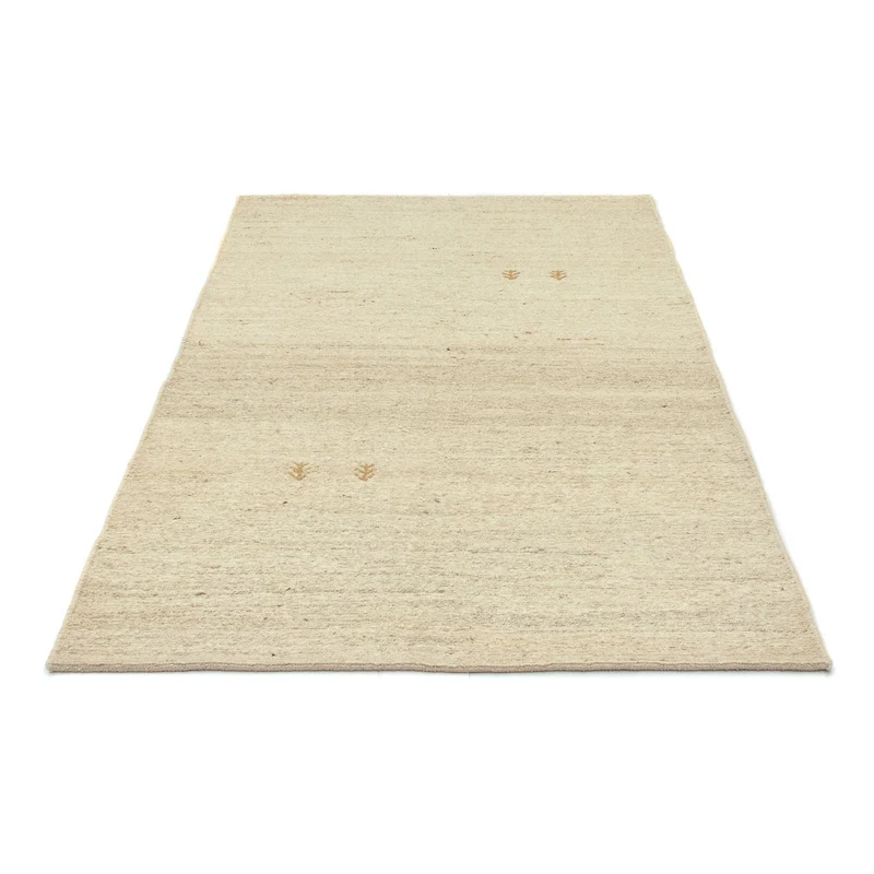 Gabbeh Teppich Indus 120x180cm - Wollteppich - beige