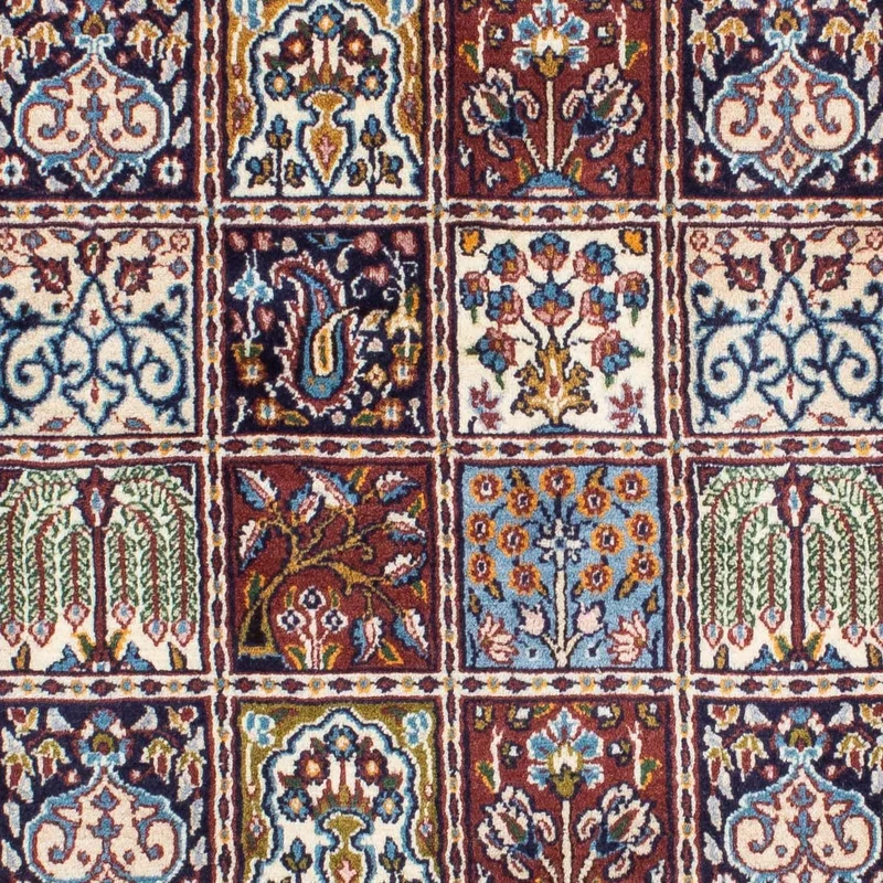 Moud Teppich 148x196cm - Perserteppich - hellblau