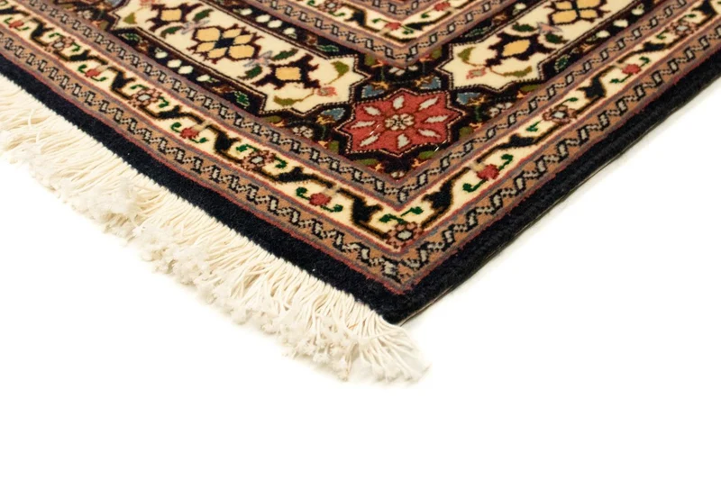 Täbriz - 50 Raj Teppich 103x151cm - Perserteppich - mehrfarbig