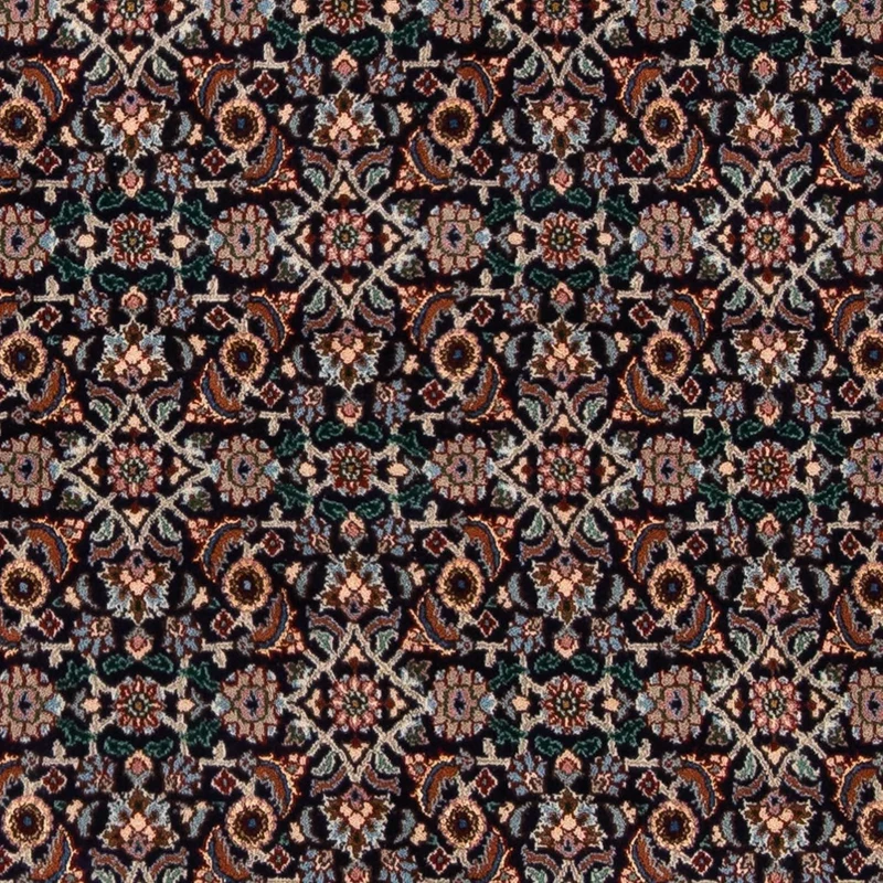 Moud Teppich 148x197cm - Perserteppich - dunkelblau