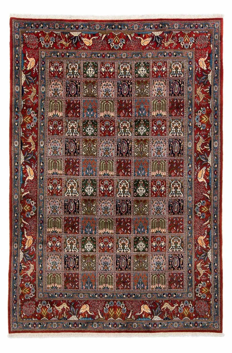 Moud Teppich 197x286cm - Perserteppich - rot
