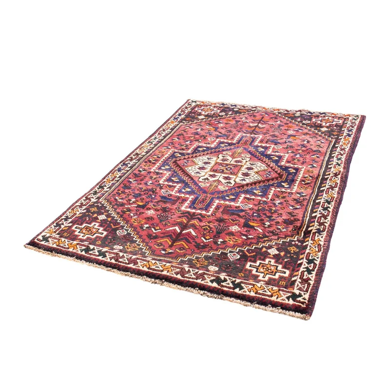 Shiraz Teppich 110x155cm - Perserteppich - fuchsia