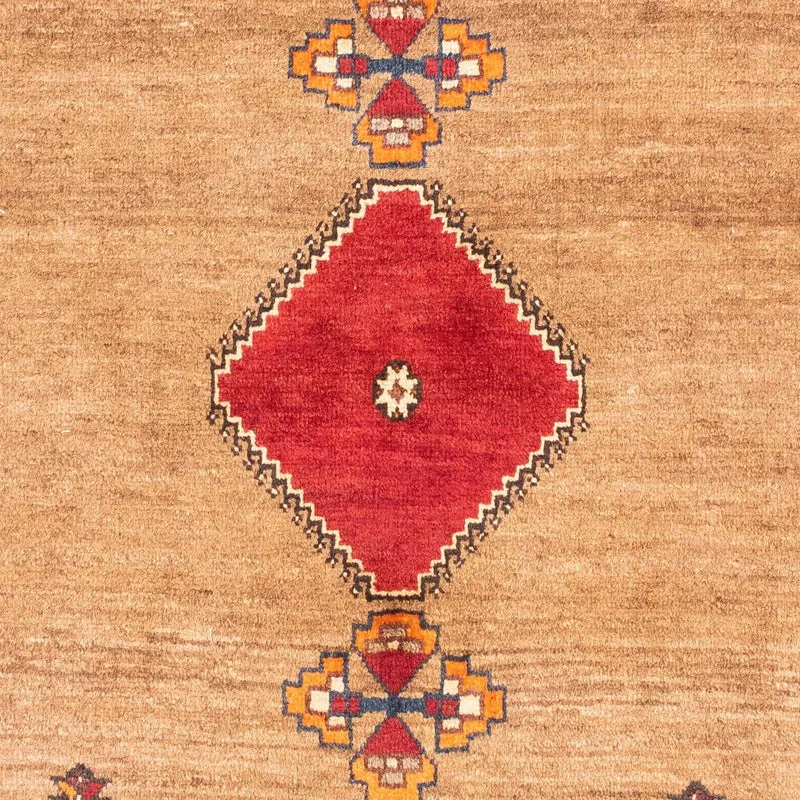 Shiraz Teppich 110x160cm - Perserteppich - braun