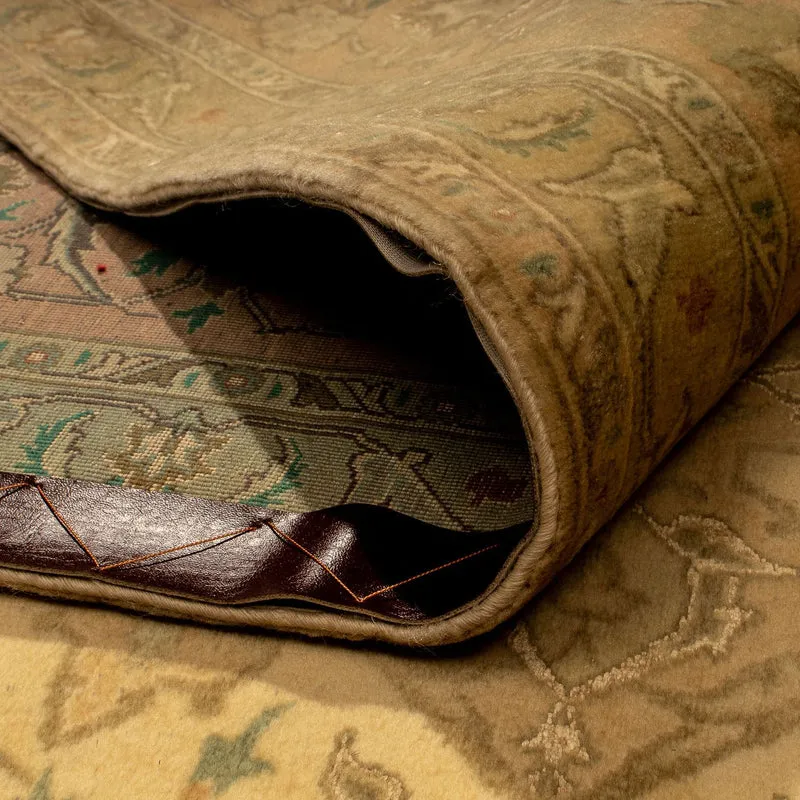 Täbriz - 50 Raj Teppich 250x342cm - Perserteppich - gold