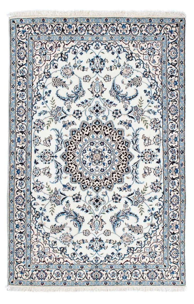 Nain - 9La Teppich 113x176cm - Perserteppich - beige