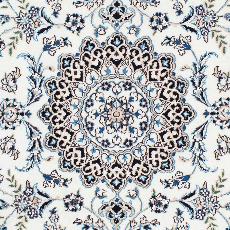 Nain - 9La Teppich 113x176cm - Perserteppich - beige