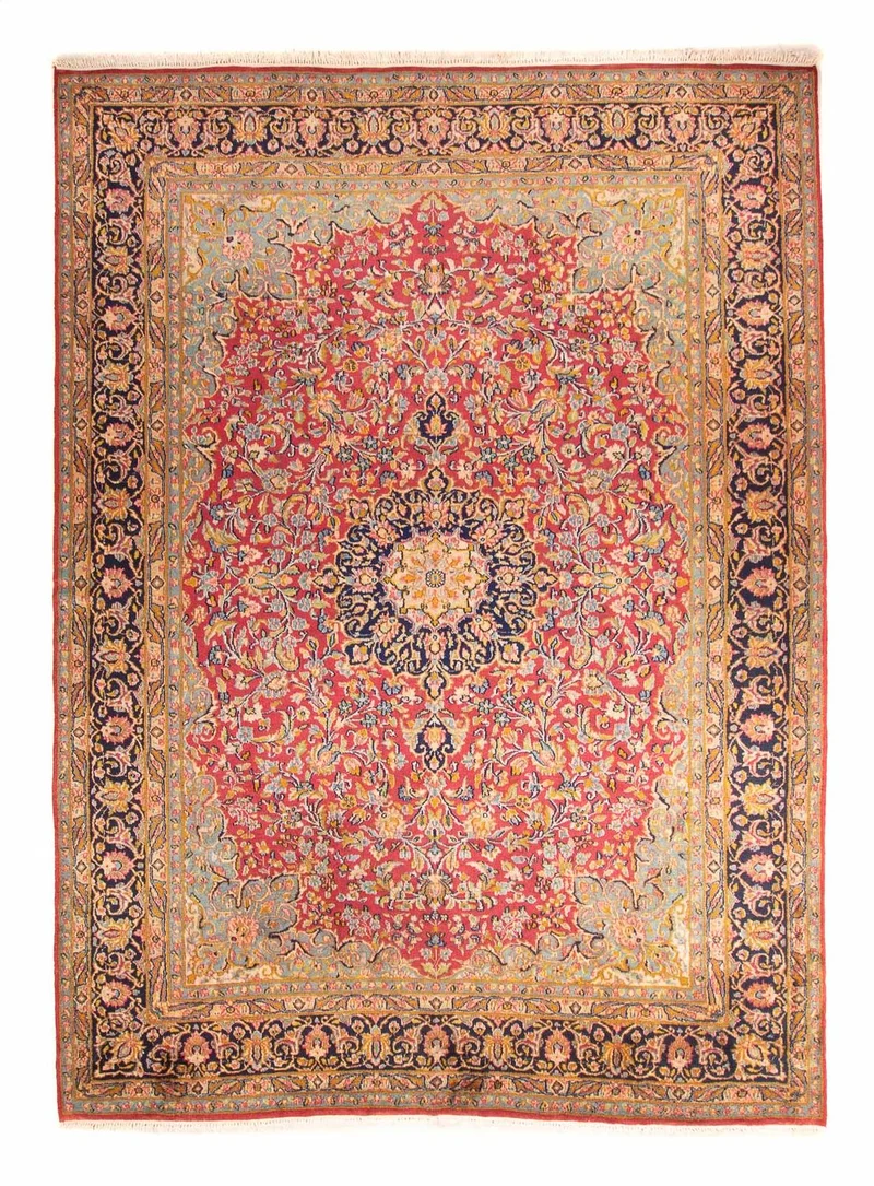 Kerman Teppich 243x340cm - Perserteppich - rot
