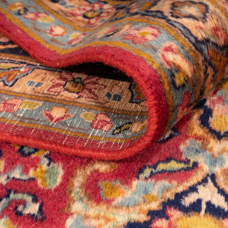 Kerman Teppich 243x340cm - Perserteppich - rot