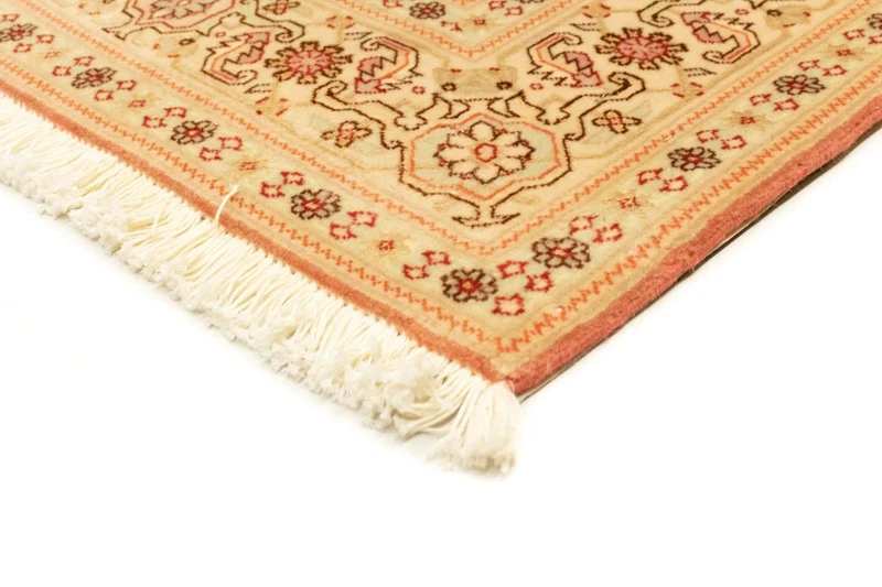Täbriz - 50 Raj Teppich 103x143cm - Perserteppich - rost