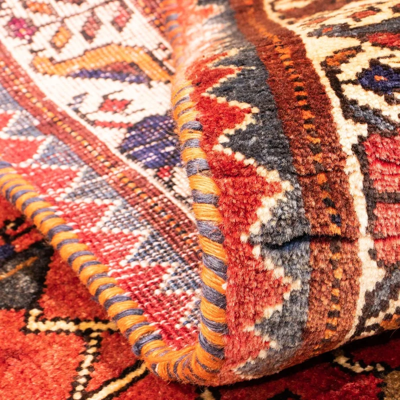 Shiraz Teppich 118x170cm - Perserteppich - dunkelrot
