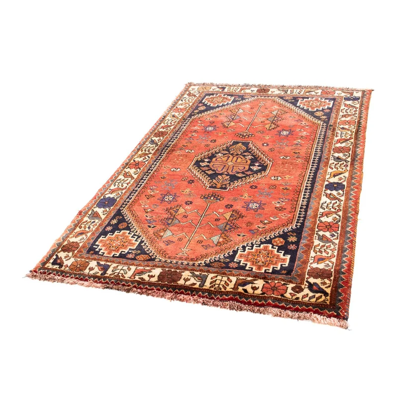 Shiraz Teppich 118x170cm - Perserteppich - dunkelrot