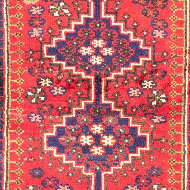 Shiraz Teppich 100x140cm - Perserteppich - rot
