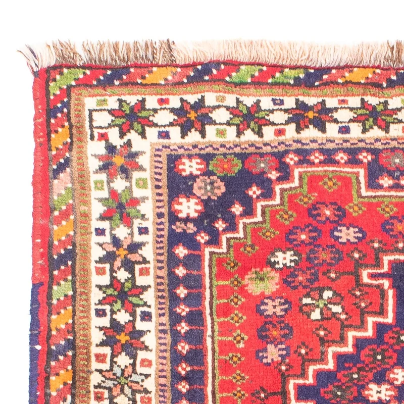Shiraz Teppich 100x140cm - Perserteppich - rot