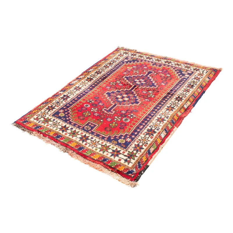 Shiraz Teppich 100x140cm - Perserteppich - rot