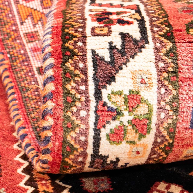 Ghashghai Teppich 105x160cm - Perserteppich - dunkelblau
