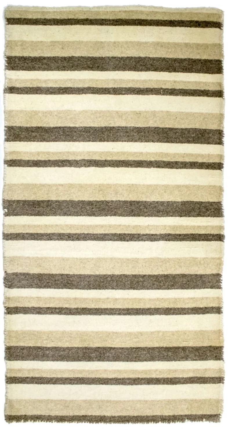 Wollteppich 80x148cm - mehrfarbig