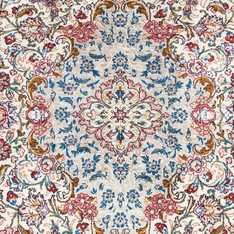 Ghom Teppich 80x120cm - Perserteppich - beige