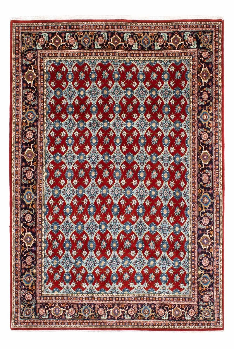 Bachtiar Teppich 200x282cm - Perserteppich - hellblau