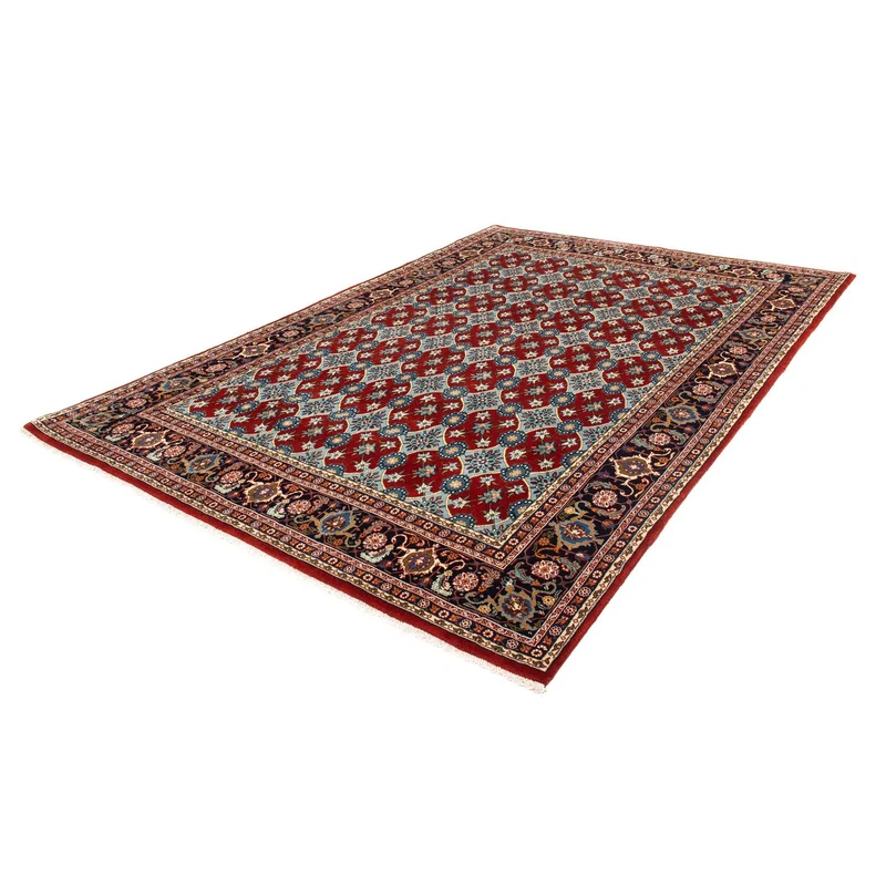 Bachtiar Teppich 200x282cm - Perserteppich - hellblau