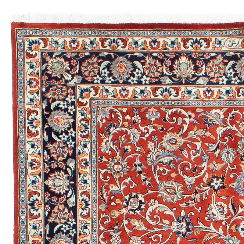 Maschad Teppich 200x298cm - Perserteppich - rot