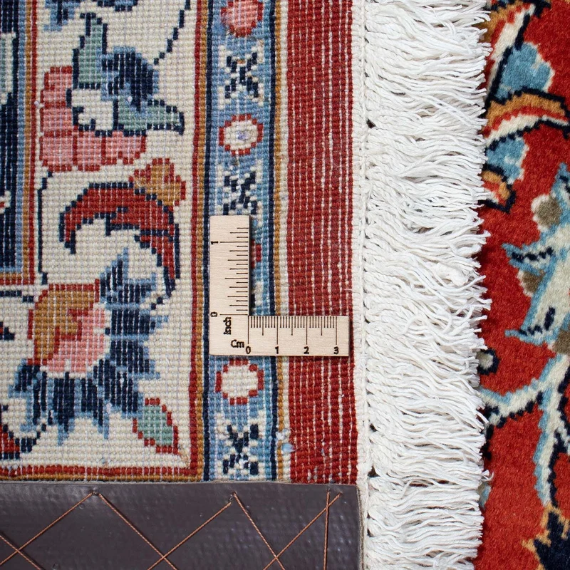 Maschad Teppich 200x298cm - Perserteppich - rot