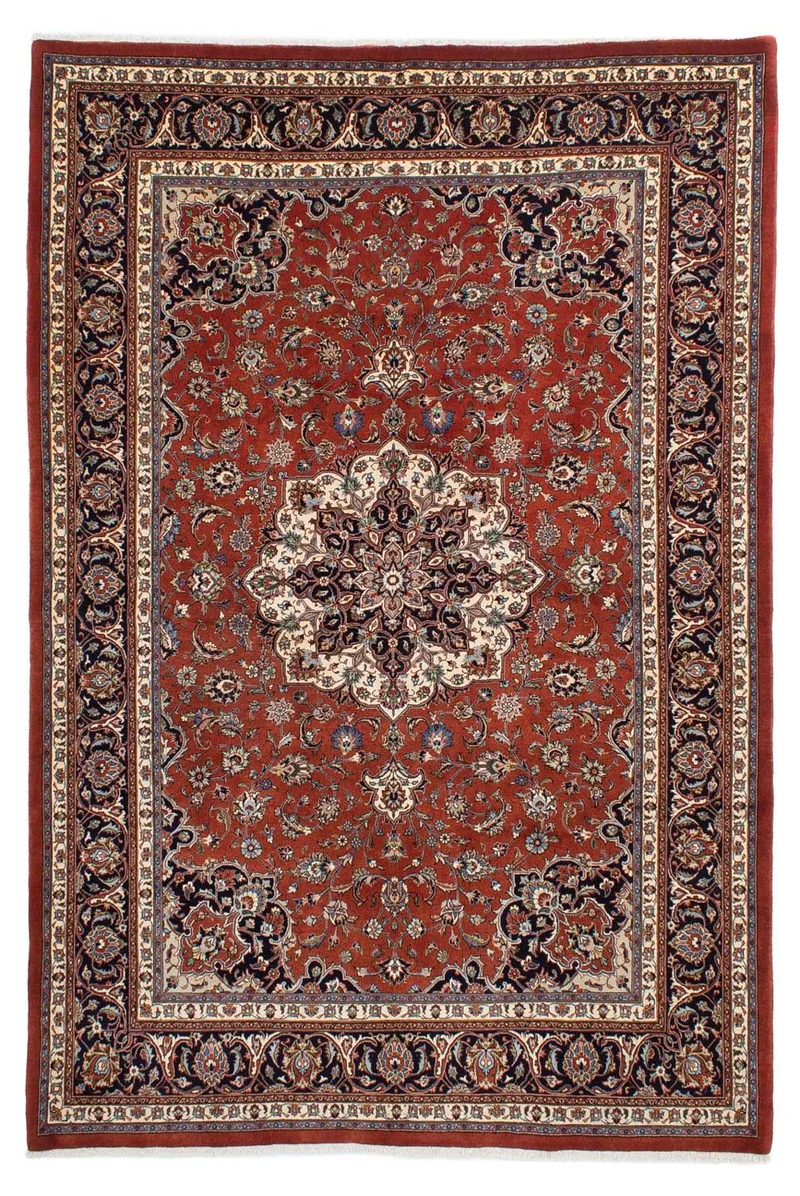 Kaschmar Teppich 202x295cm - Perserteppich - rot