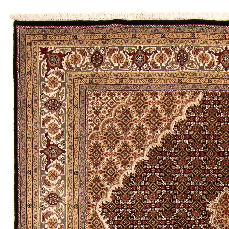 Täbriz Teppich 200x300cm - Orientteppich - dunkelblau