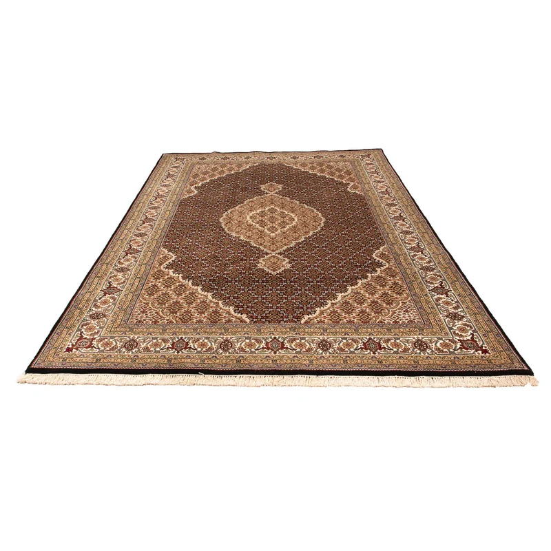 Täbriz Teppich 200x300cm - Orientteppich - dunkelblau