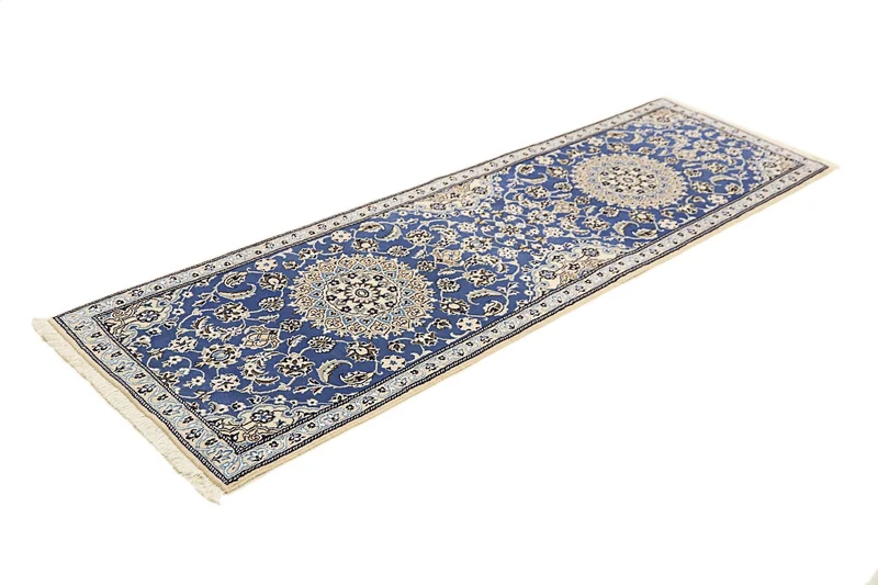 Perserteppich - Nain - Royal 60 x 200 cm Teppich Läufer