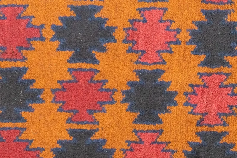 Belutsch Teppich 77x126cm - Orientteppich - orange