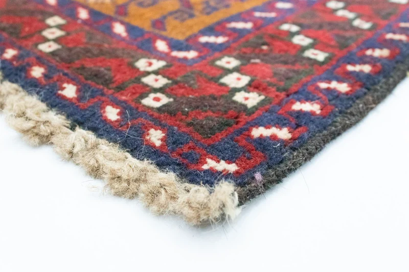 Belutsch Teppich 89x136cm - Orientteppich - blau