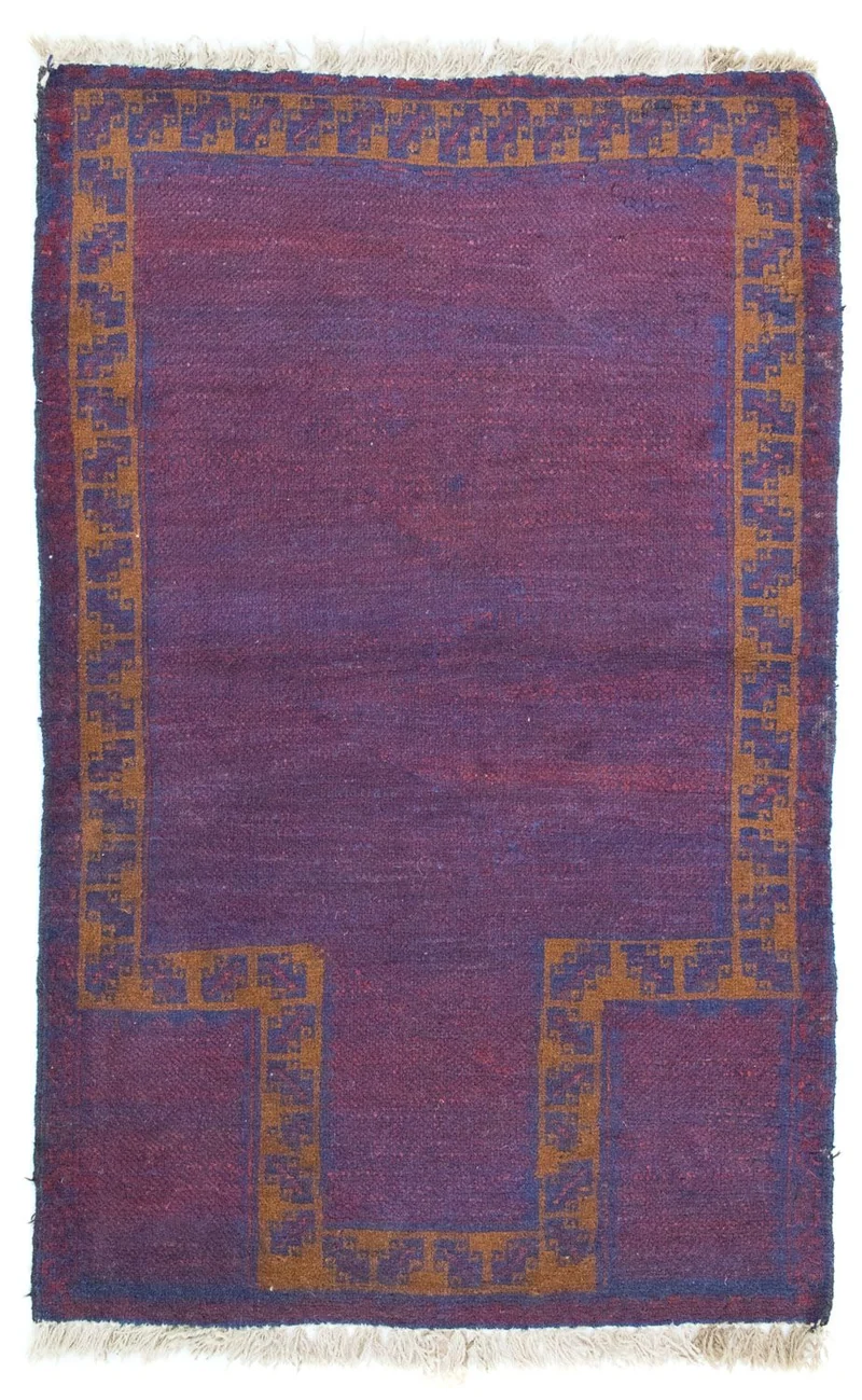 Belutsch Teppich 82x131cm - Orientteppich - lila