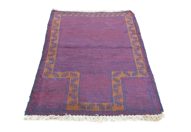 Belutsch Teppich 82x131cm - Orientteppich - lila
