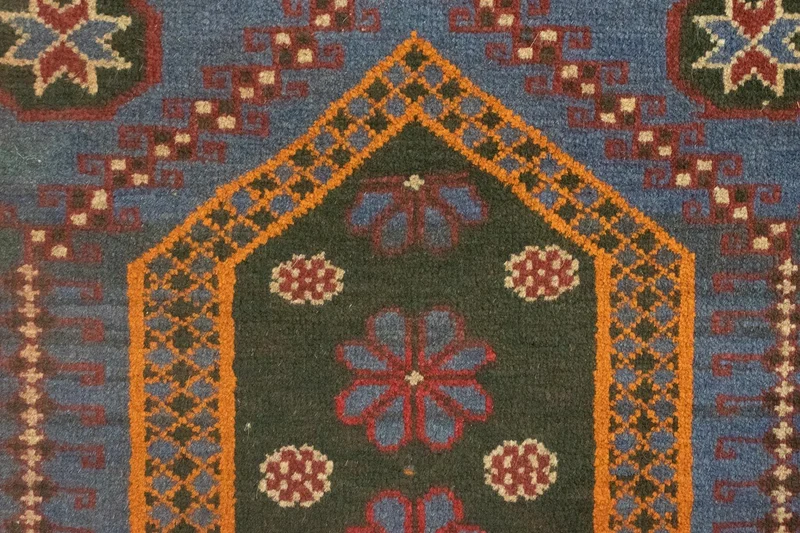 Belutsch Teppich 81x134cm - Orientteppich - blau