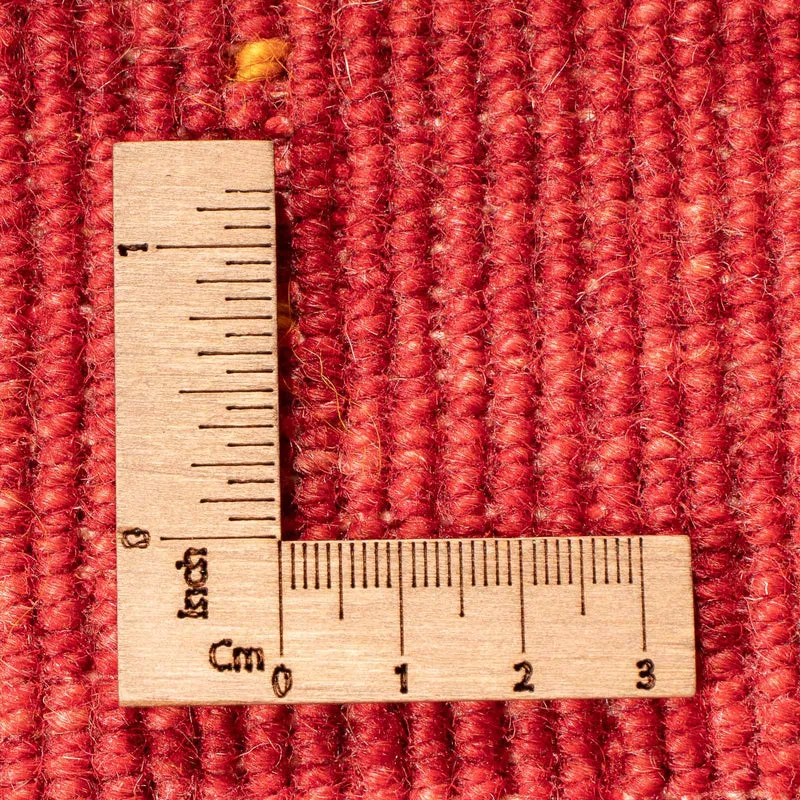 Loribaft Loom Teppich 170x240cm - Wollteppich - dunkelrot