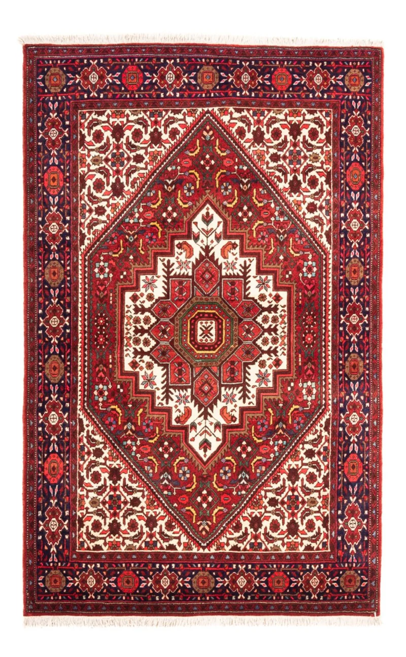 Gholtogh Teppich 100x144cm - Perserteppich - rot