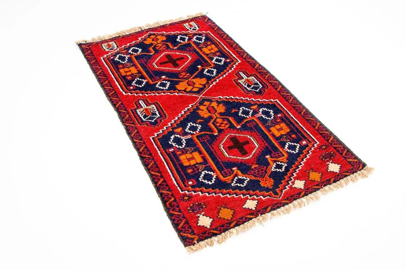 Belutsch Teppich 80x136cm - Orientteppich - mehrfarbig