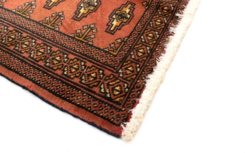 Turkaman Teppich 60x130cm - Orientteppich - rost